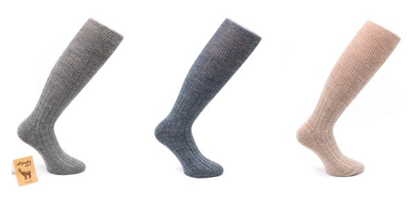 3 PAIA - CALZA LUNGA ALPACA DONNA - LADY ALPAKA - immagine 2