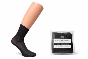 calze igieniche taglia unica - confezione da 20 paia - made in Italy