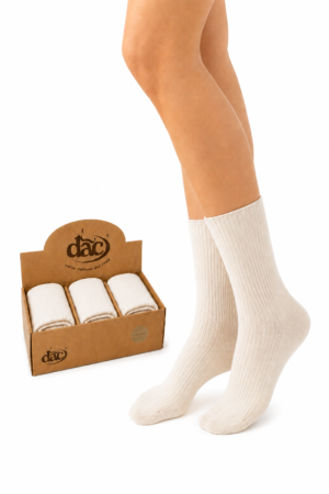 3 PAIA - NATUR calza corta donna in CASHMERE