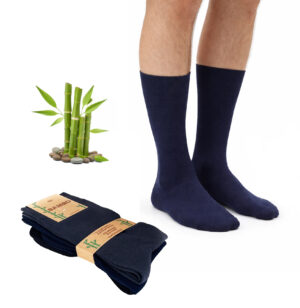 3 PAIA - DAC calze corte in Bambù da uomo taglia 39/46 - made in Italy