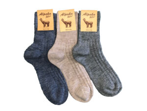 3 PAIA - LADY ALPAKA calze corte Donna in alpaca – Made in Italy – Taglia Unica Donna
